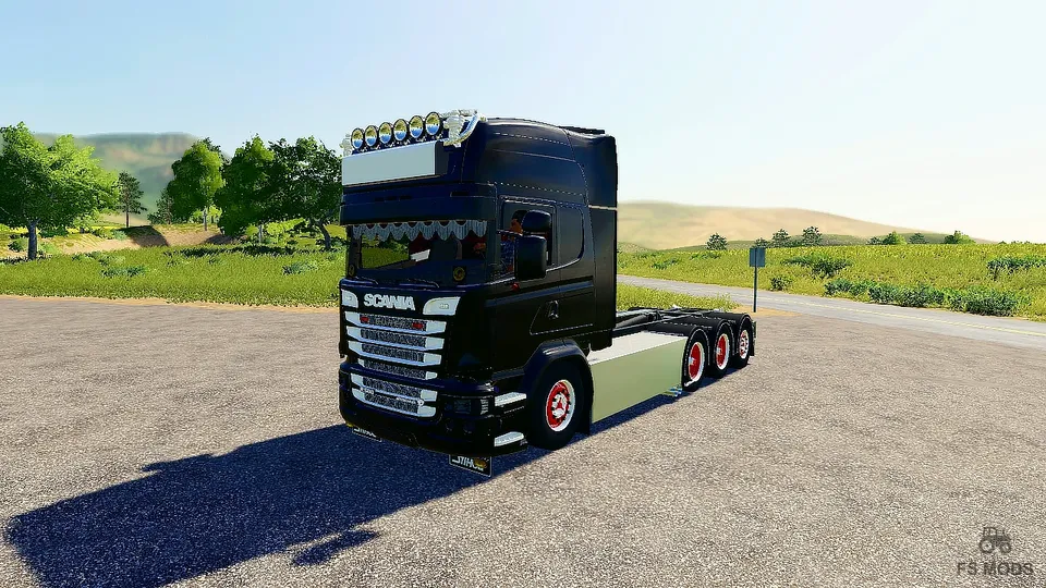 Грузовик Scania R580 Hooklift v 1.0