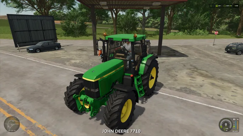 Трактор John Deere 7010 Series v1.0 by Giants, Digital One
