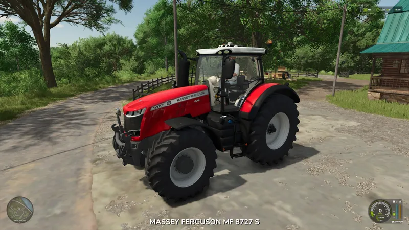 Трактор Massey Ferguson 8700S V1.2