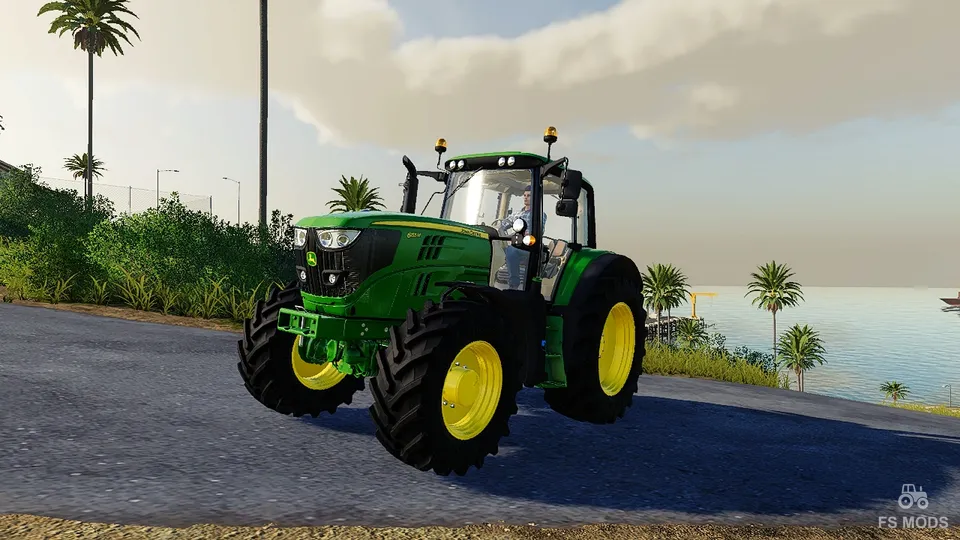 Трактор John Deere 6M Series v 1.0.1.0