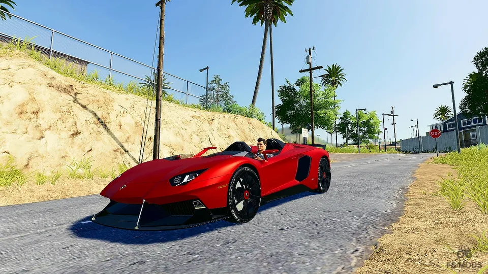 Автомобиль Lamborghini Aventador J v 2.0