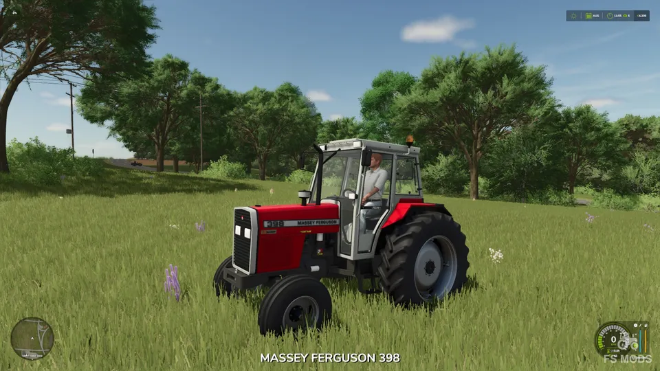 Трактор Massey Ferguson 399 V1.0