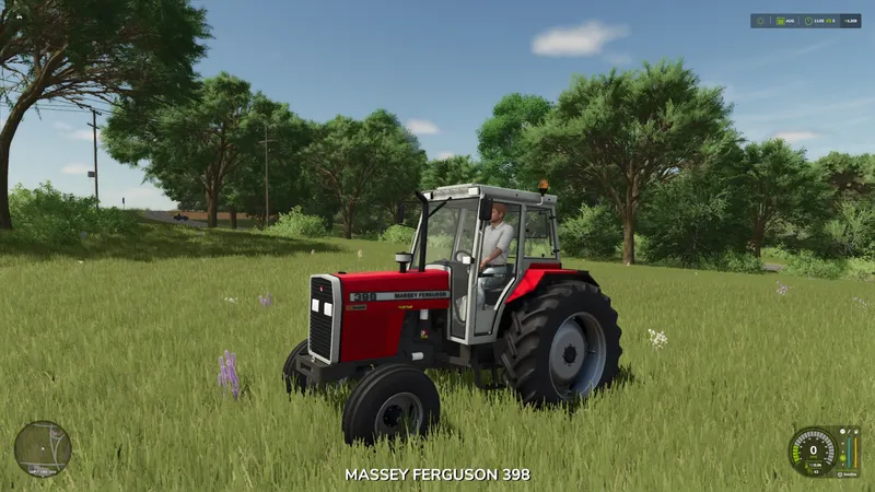 Трактор Massey Ferguson 399 V1.0