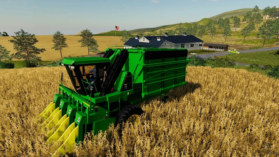 Комбайн John Deere 9965 v 1.0