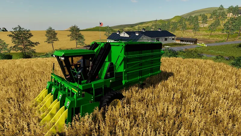 Комбайн John Deere 9965 v 1.0