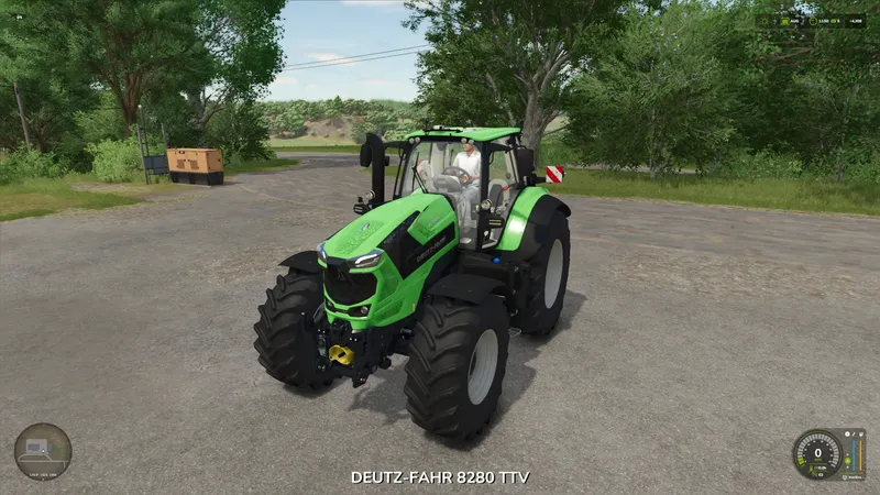 Трактор Deutz Series 8 (colors) V1.0.1