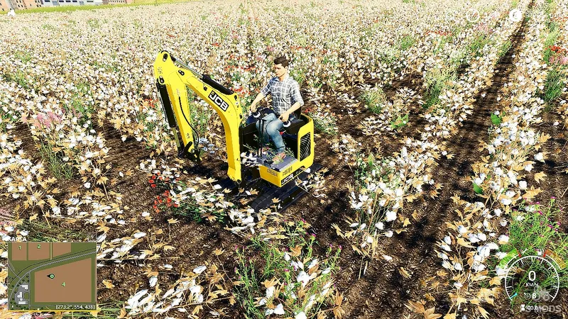 Мини-экскаватор JCB 18Z1 v 1.0