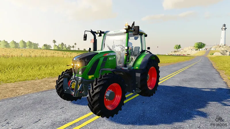 Трактор Fendt 500 Vario S4 v 1.0