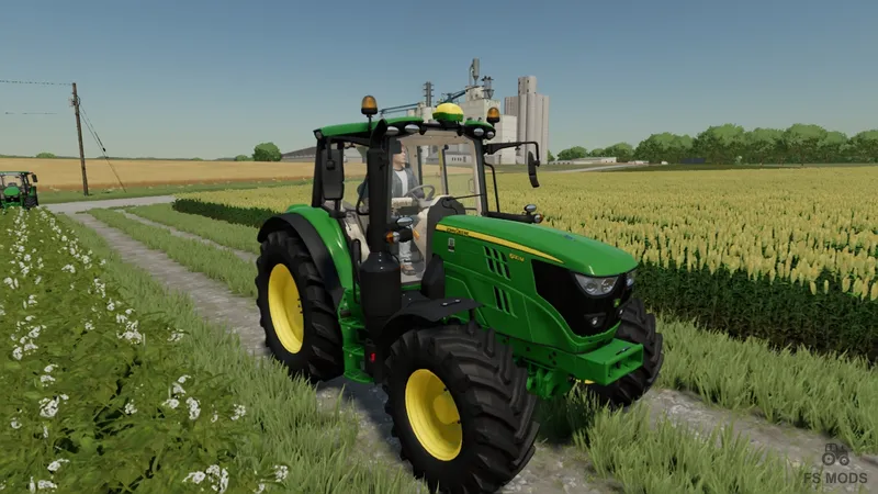 Трактор John Deere 6M Series v 1.2