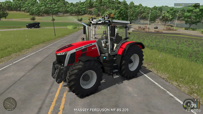 Трактор Massey Ferguson 8S Edit V1.0