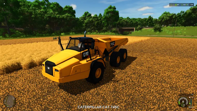 Грузовик Cat 745C v1.0 by 4MR, Expendables, Ryan Villanueva, Canada FS
