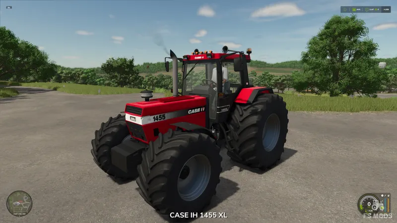 Трактор Case IH 1455 Open Pipe v1.0