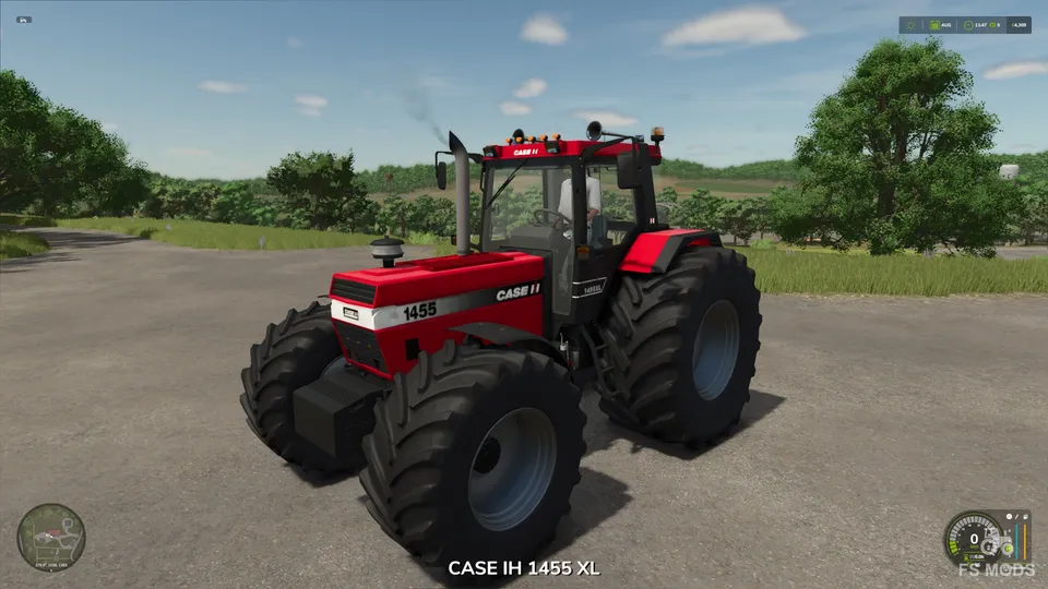 Трактор Case IH 1455 Open Pipe v1.0