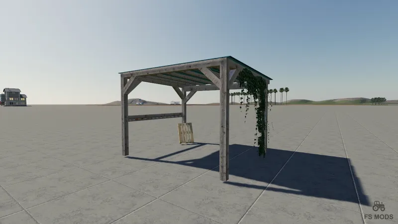 Деревянный навес v 1.0
