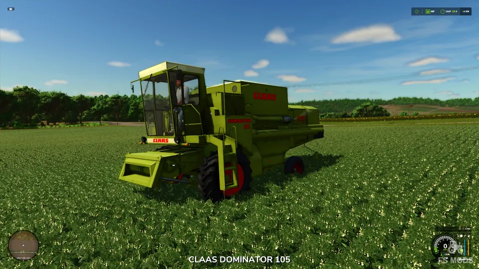 Зерноуборочный комбайн Claas Dominator 85/105 V1.0
