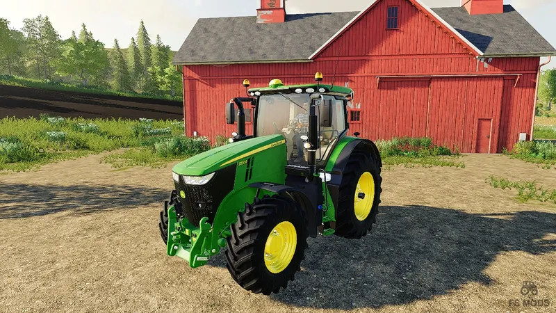 Трактор John Deere 7R Series v 1.0