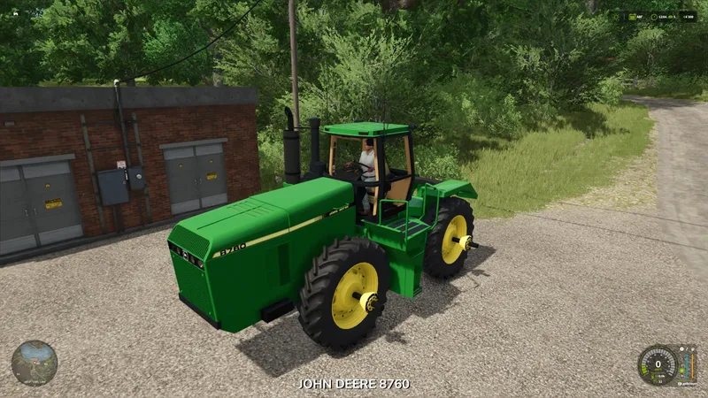 Трактор John Deere 8760/8960 v1.2