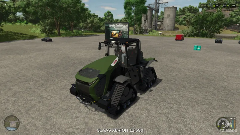 Трактор Claas XERION 12 Edit v1.0