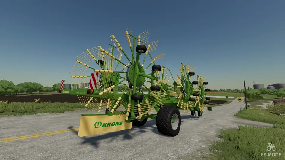 Валкоукладчик Krone Swadro 2000 v 1.0.1.0