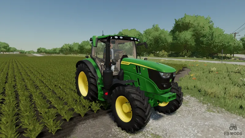 Трактор John Deere 6R Gen2 v 1.0