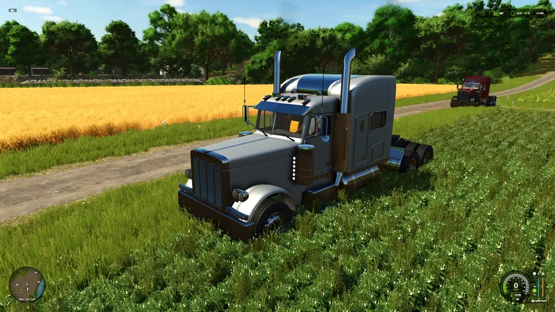 Грузовик International 4900 Flatbed v2.0
