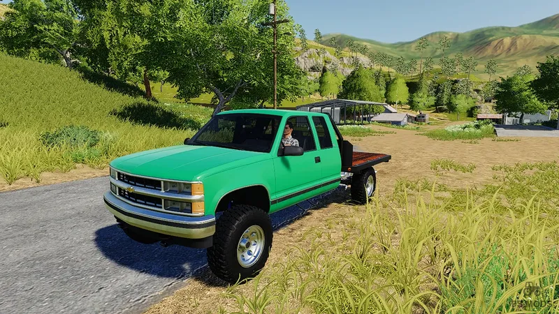 Автомобиль 1995 Chevrolet K1500 Flatbed v 1.0