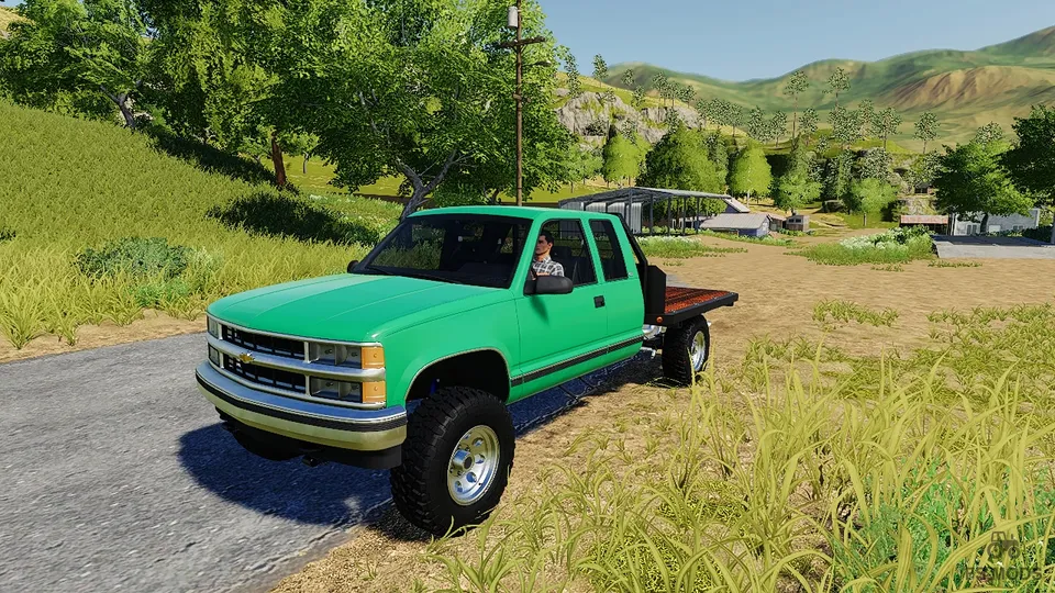 Автомобиль 1995 Chevrolet K1500 Flatbed v 1.0