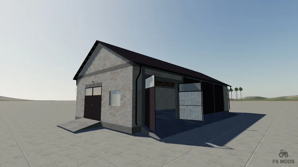 Гараж с мастерской v 1.1