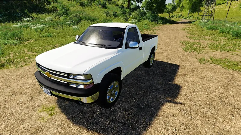 Автомобиль 2002 Chevrolet Silverado 1500 Single Cab Short Bed v 1.0