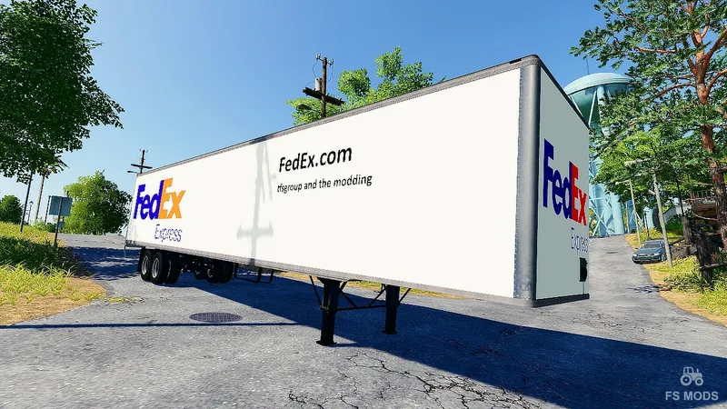 Прицеп Fedex v 1.0