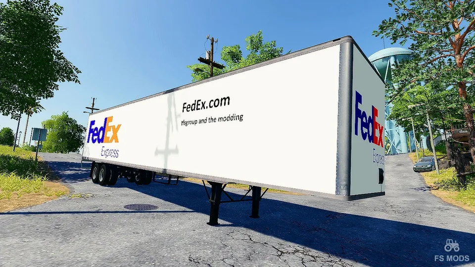 Прицеп Fedex v 1.0