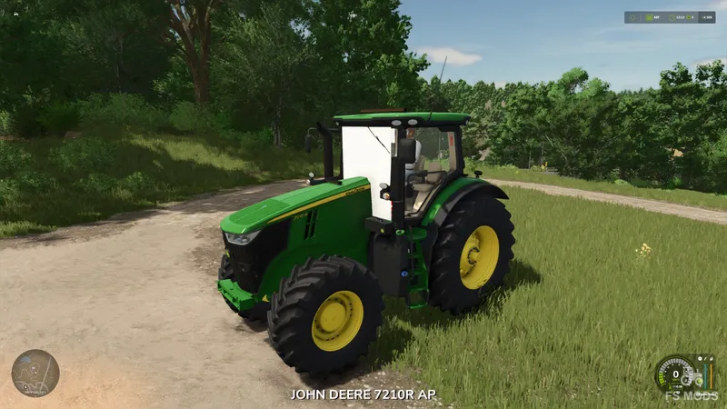 Трактор John Deere 7R Edit v1.0