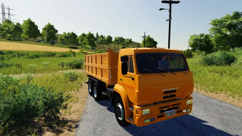 Грузовик КамАЗ 45143 v 1.1