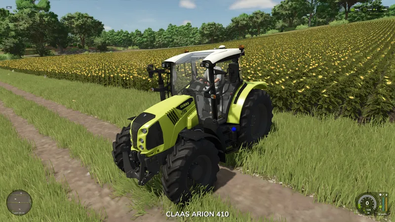 Трактор Claas Arion 400 Edit V1.0