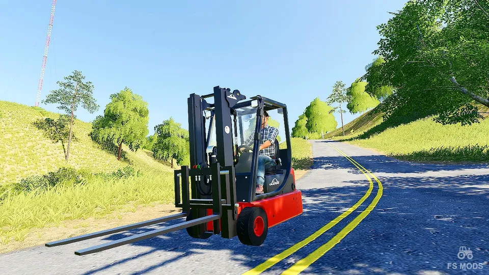 Погрузчик Linde E14-335 v 1.0