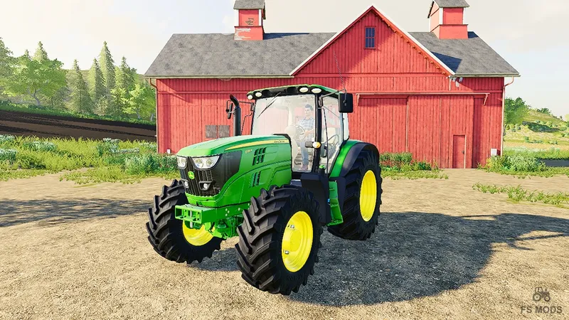 Трактор John Deere 6R Medium Frame Series v 1.0