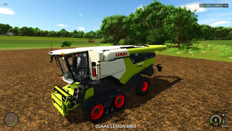 Зерноуборочный комбайн Lexion 8000 Real v1.0