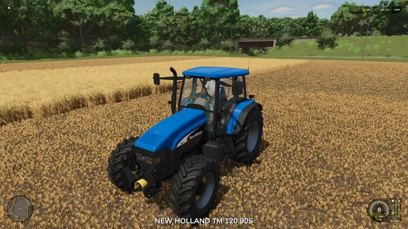 Трактор New Holland TM 120/155 IC BETTER SOUND CVT v1.0