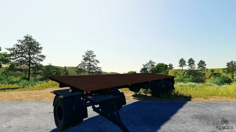 Прицеп КамАЗ Flatbed Trailer v 1.0