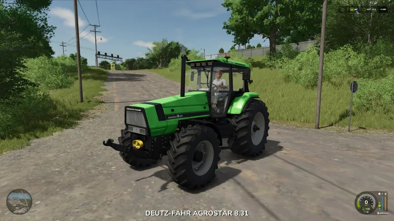 Трактор Deutz Agrostar 831 v1.0