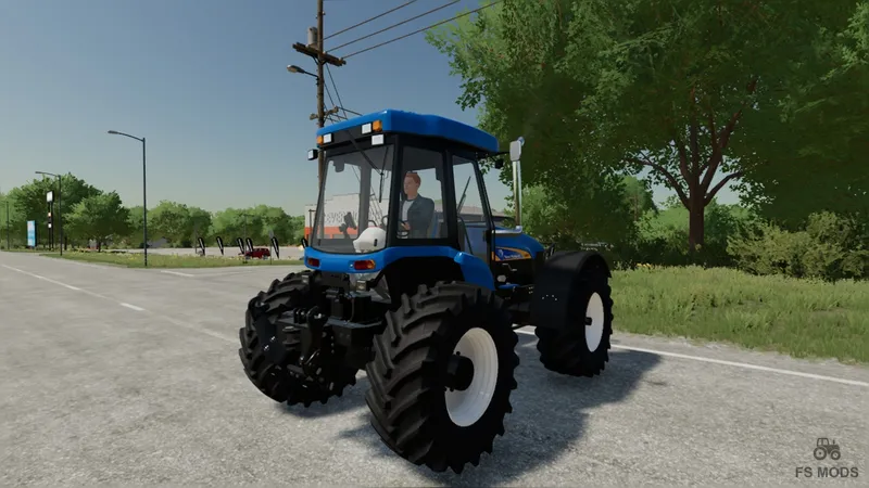 Трактор New Holland TV 6070 v 1.0