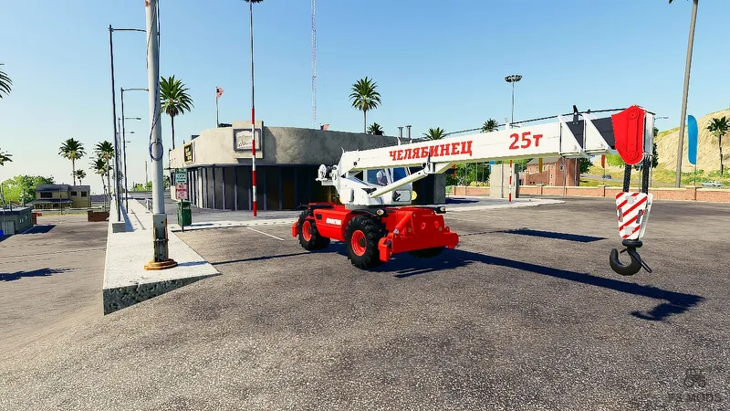 Кран Manitou MRT 2150 v 2.0