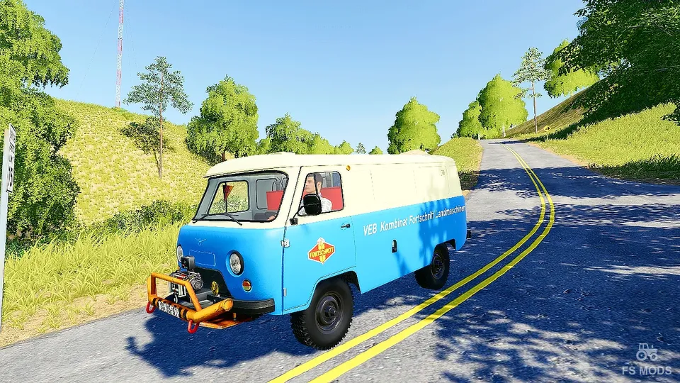 Автомобиль УАЗ Service v 1.0