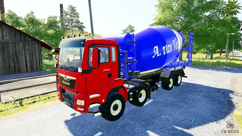 Грузовик MAN TGS 44.400 Concrete Mixer v 1.0
