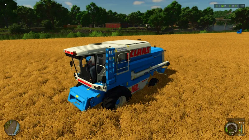 Зерноуборочный комбайн CLAAS Blue Dominator 108 v1.0
