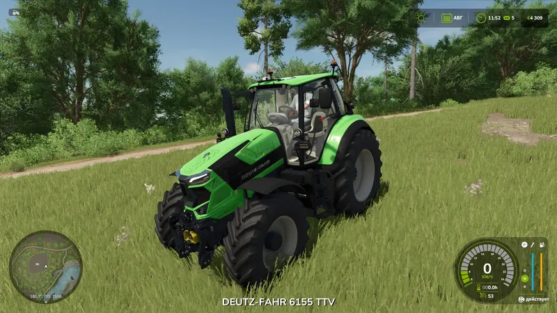 Трактор Deutz-Fahr Series 6 TTV Rust Edition v1.2