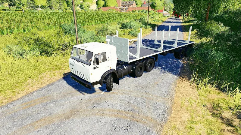 КамАЗ с прицепом v 1.0
