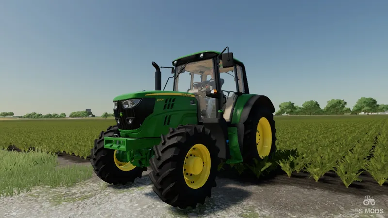 Трактор John Deere 6110M/6195M v 1.0