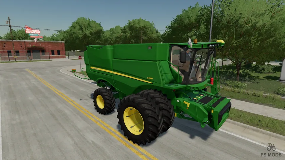 Комбайн John Deere S790 v 1.0