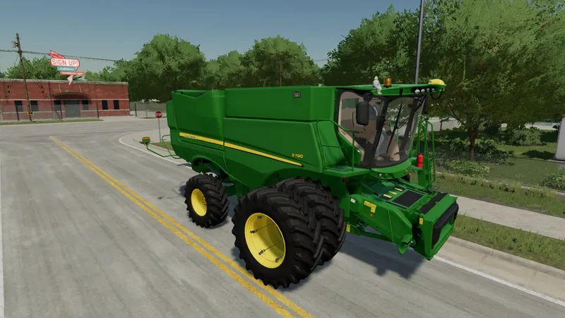 Комбайн John Deere S790 v 1.0
